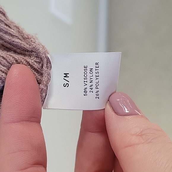 Kerisma Ryu Pink Sweater Dolman Sleeve Ultra-Soft Knit Top Size S/M Lightweight - Picture 6 of 8